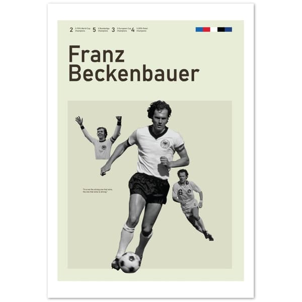 Franz Beckenbauer Poster - 70X100 cm / 28X40?