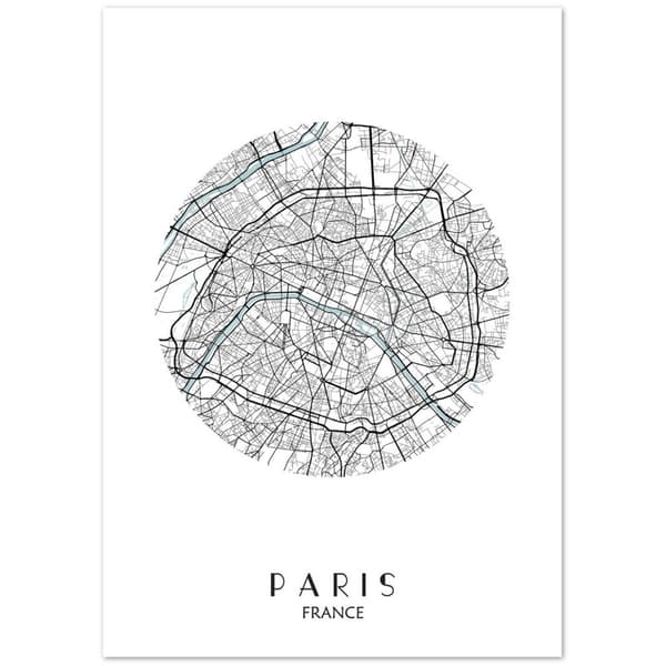Paris Poster - A0 (84.1 X 118.9 cm)