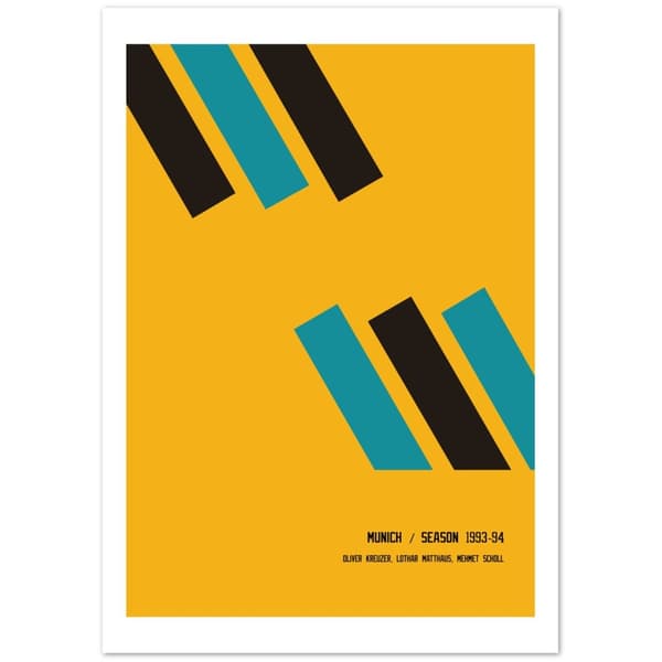 Bayern M�nchen 1993-94 Poster - A0 (84.1 X 118.9 cm)