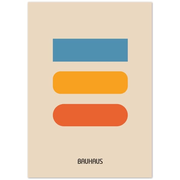 Bauhaus Poster - A0 (84.1 X 118.9 cm)