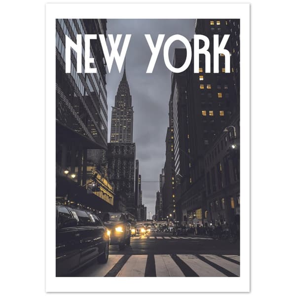 New York Poster - A0 (84.1 X 118.9 cm)