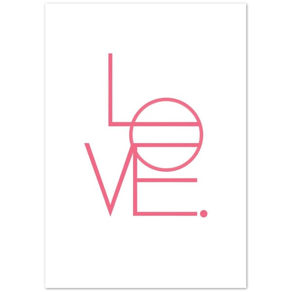 Love Poster - A0 (84.1 X 118.9 cm)