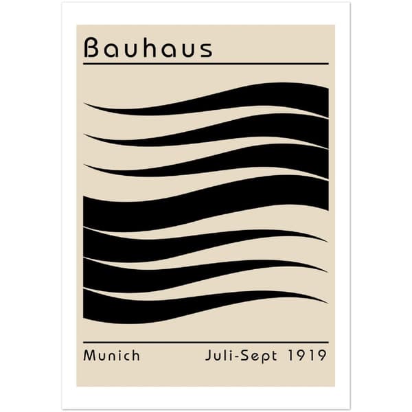 Bauhaus Poster - A0 (84.1 X 118.9 cm)
