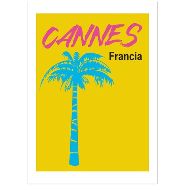 Cannes Francia Poster - A0 (84.1 X 118.9 cm)