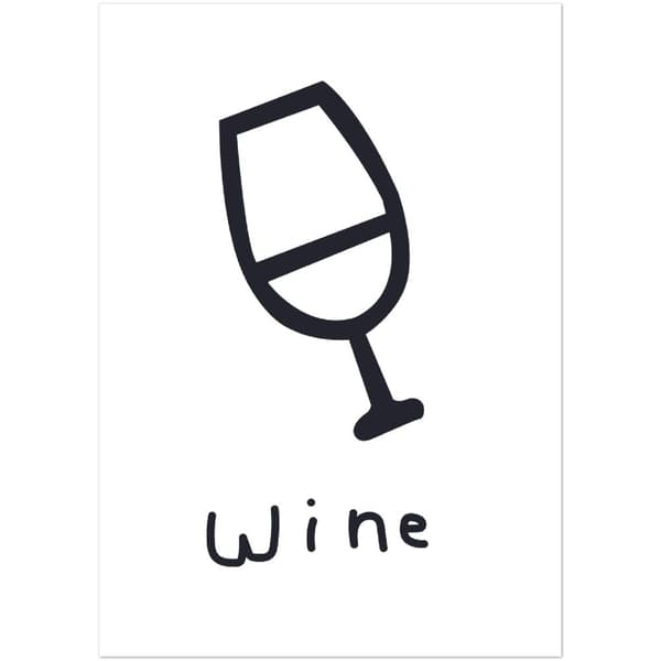 Wine Poster - A0 (84.1 X 118.9 cm)