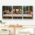Miniatyrbilde 1 av 3: Lerretsbilde / Bilde - Last Supper - 90x40 cm - Lerret