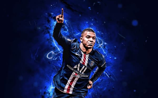 Kylian Mbappé Affisch för Väggen