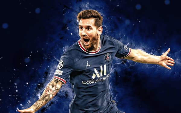Messi Affisch för Vägg