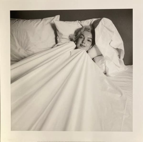 Exklusivt Art Print - Marilyn Monroe - Bed