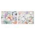Miniatyrbild 1 av 7: Tavla Home ESPRIT Virágok Shabby Chic 100 x 3,7 x 80 cm (2 antal)