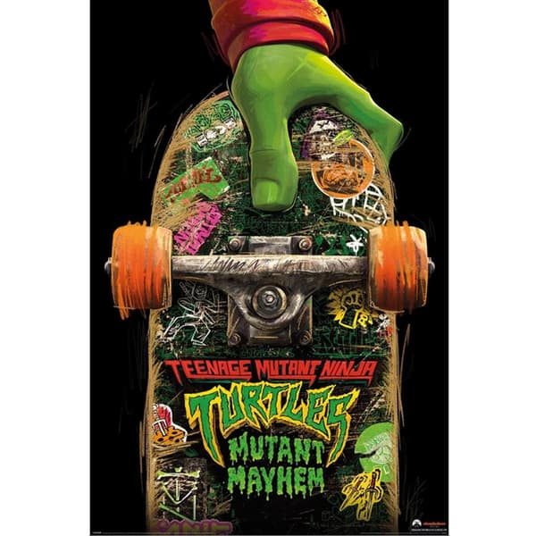 Teenage Mutant Ninja Turtles: Mutant Mayhem Plakat Multicoloured One Size