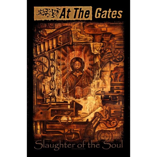 At The Gates Slaughter Of The Soul Textile Poster