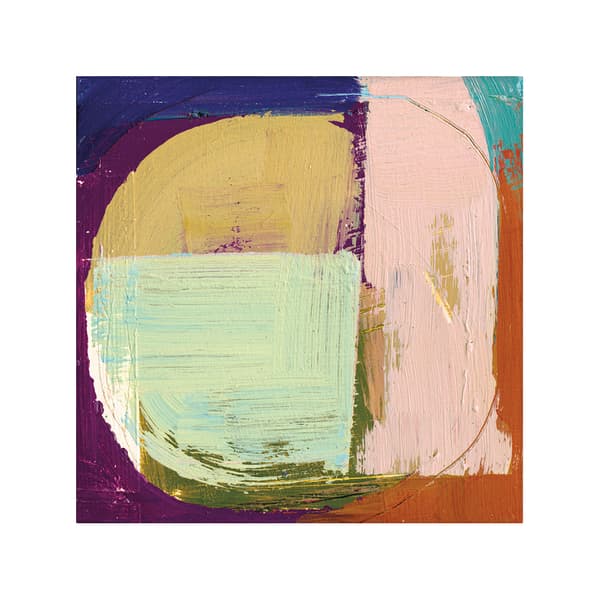 Joanne Last Abstract 13 Wall Mounted Mounted Print Multicoloured One Size