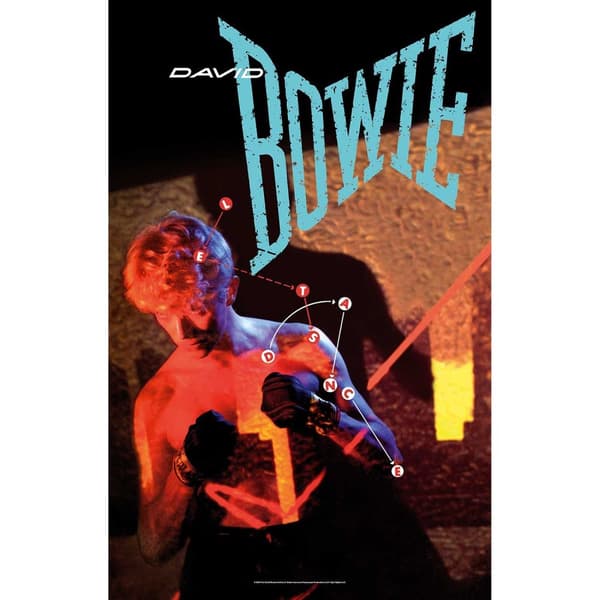 David Bowie Textile Poster: Let'S Dance
