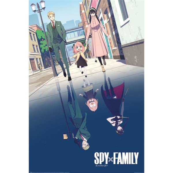 Spy X Family Cool Vs Family Maxi Poster Multicoloured 91.5cm x 61cm