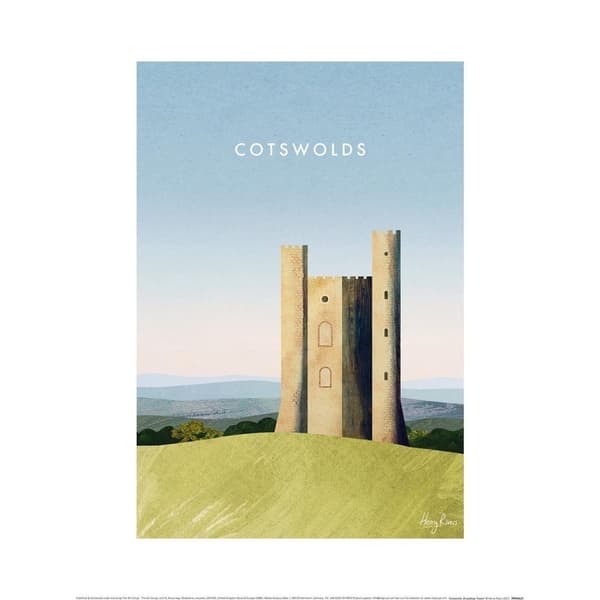 Henry Rivers Cotswolds Broadway Tower Print