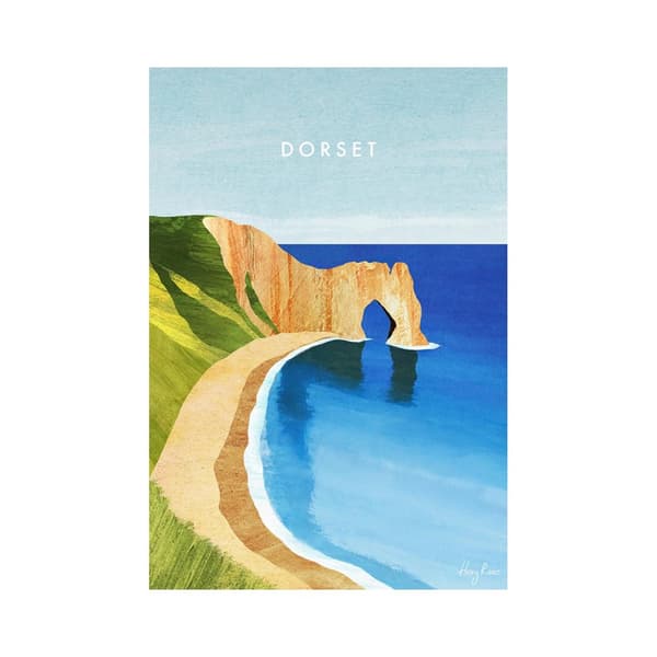 Henry Rivers Dorset Durdle Door Print