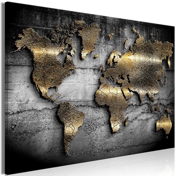 Canvas Tavla - Jewels of the World (1 del) Wide
