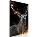 Miniatyrbild 1 av 2: Canvas Tavla - Golden Horn (1 del) Vertical