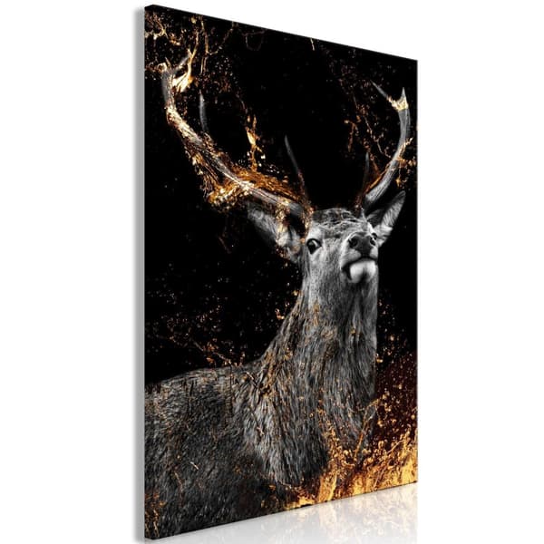 Canvas Tavla - Golden Horn (1 del) Vertical 60x90