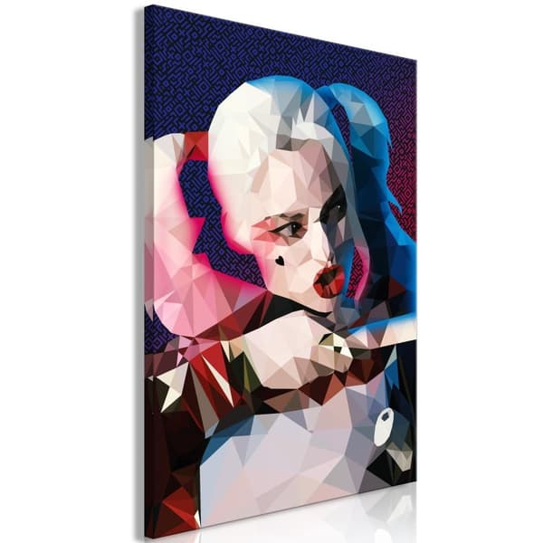 Canvas Tavla - Harlequin (1 del) Vertical 40x60