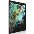 Miniatyrbild 1 av 4: Canvas Tavla - Mint Tiger (1 del) Vertical