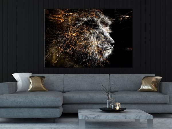 Canvas Tavla - King of the Sun (1 del) Wide