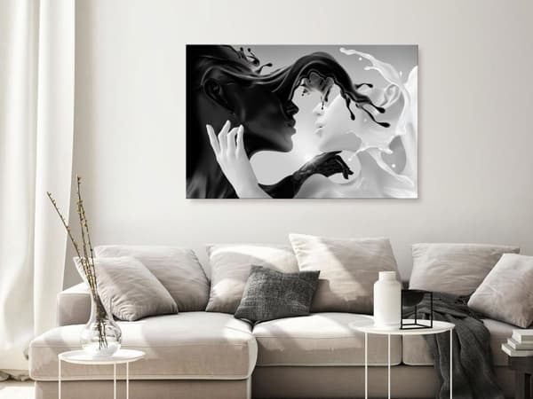 Canvas Tavla - Tender Opposite (1 del) Wide