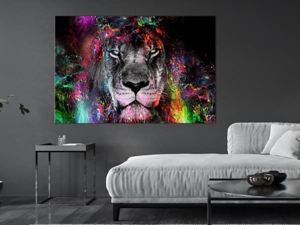 Canvas Tavla - Sun of Africa (1 del) Wide