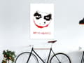 Miniatyrbild 2 av 4: Canvas Tavla - Why so Serious? (1 del) Vertical