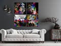 Miniatyrbild 2 av 4: Canvas Tavla - Wildness and Beauty (4 delar)