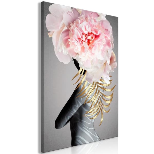 Canvas Tavla - Delicate Figure Vertical 40x60