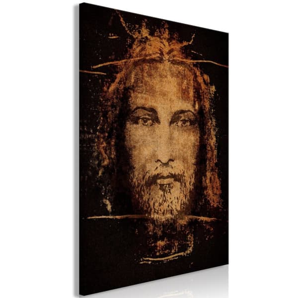 Canvas Tavla - Shroud of Turin Vertical