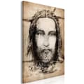 Pikkukuva 1 / 4: Canvas Tavla - Shroud of Turin in Sepia Vertical