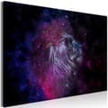 Miniatyrbild 1 av 4: Canvas Tavla - Cosmic Lion Wide