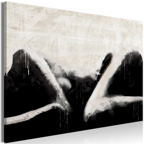 Canvas Tavla - Lying Beauty Wide 90x60