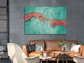 Pikkukuva 2 / 4: Canvas Tavla - Electrifying Touch Wide