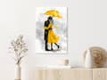 Miniatyrbild 2 av 4: Canvas Tavla - Under Yellow Umbrella Vertical