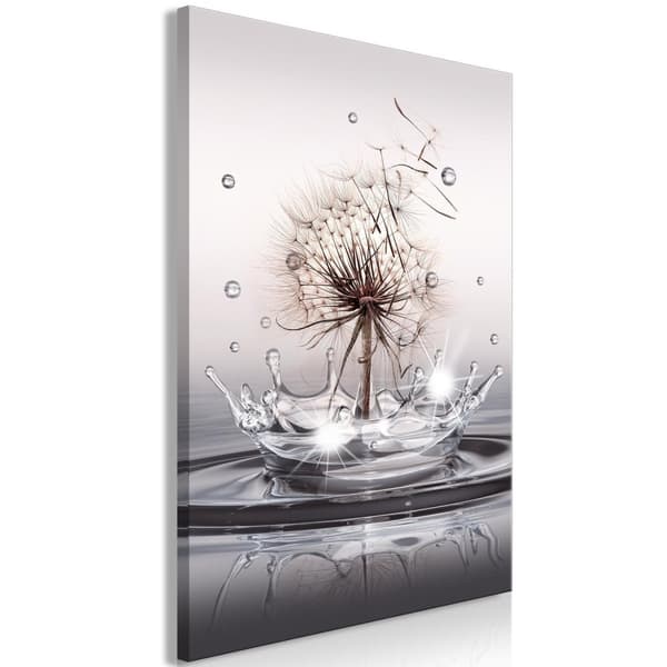 Canvas Tavla - Wind Drops Vertical
