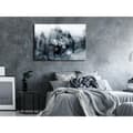 Miniatyrbild 2 av 4: Canvas Tavla - Mountain Predator Wide Black and White
