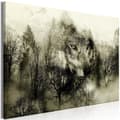 Miniatyrbild 1 av 4: Canvas Tavla - Mountain Predator Wide Beige