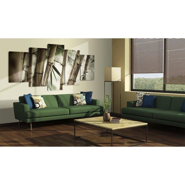Canvas Tavla - Asian bamboo forest