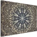 Pikkukuva 1 / 4: Canvas Tavla - Oriental Flowers Narrow Brown