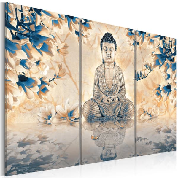 Canvas Tavla - Buddhistiska ritual 60x40