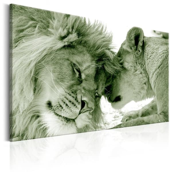 Canvas Tavla - Whisper of Love 60x40