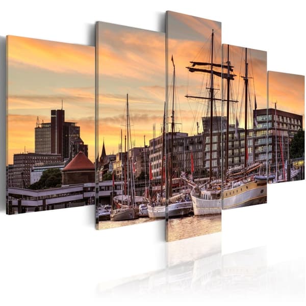 Canvas Tavla - Port of Hamburg