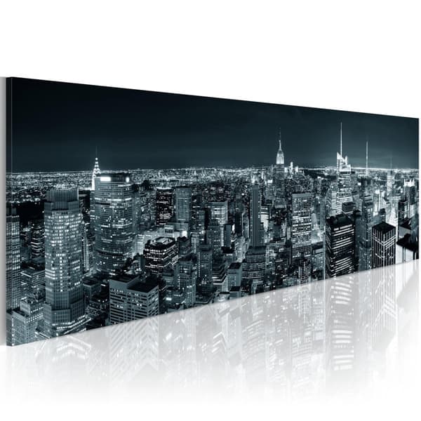 Canvas Tavla - Boundless city 120x40