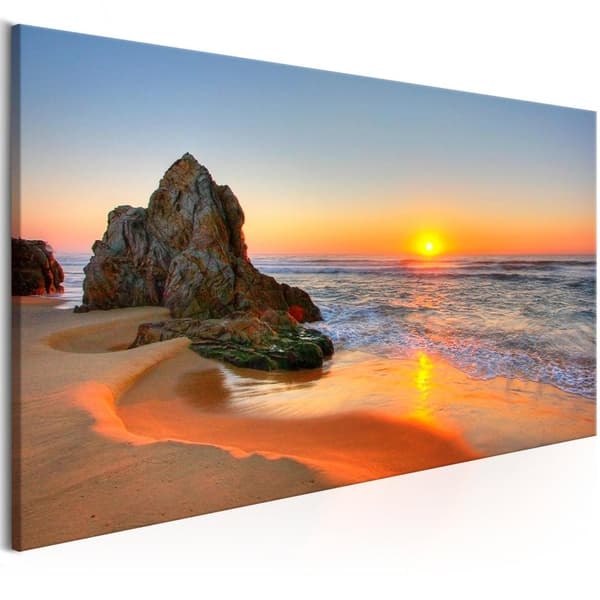 Canvas Tavla - New Day Wide 100x45