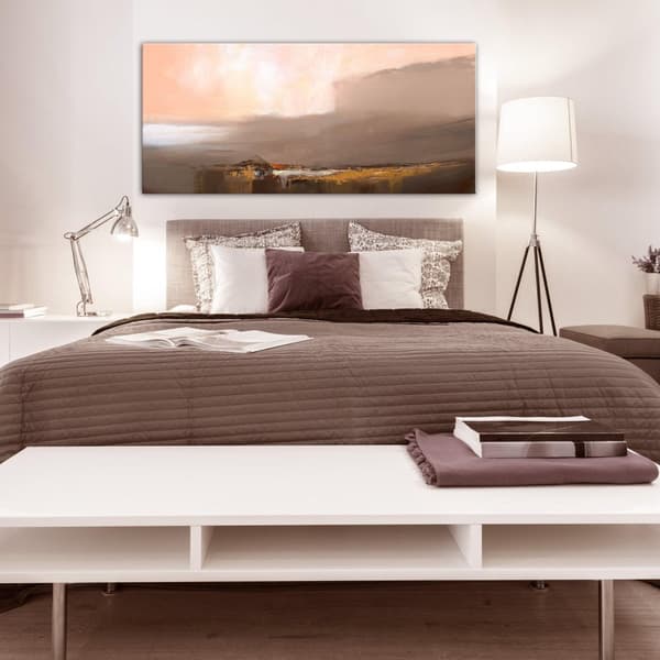 Canvas Tavla - Last Step Brown Wide