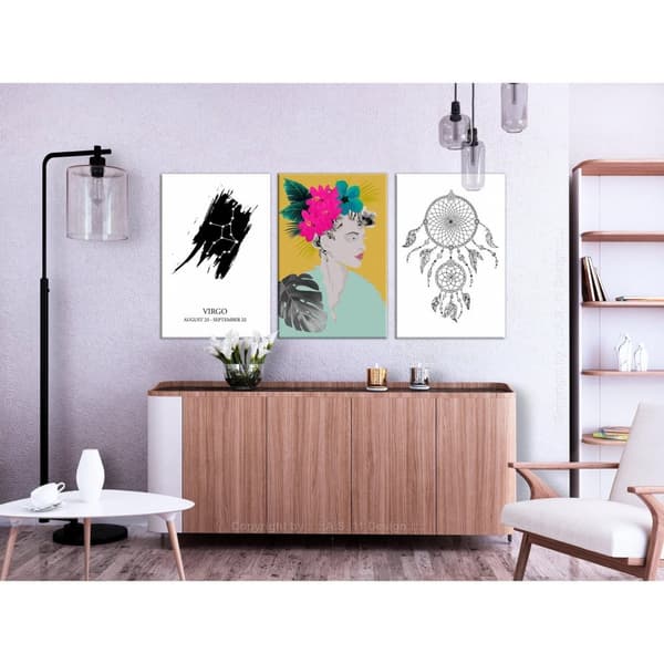 Canvas Tavla - Superstitions (3 delar)